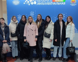 Сотрудники и студенты факультета экономики и управления посетили выставку научно-технических достижений «Беларусь интеллектуальная»