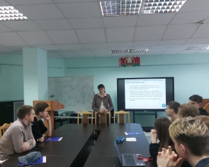 Приглашенный профессор из России прочитал лекции для студентов факультета экономики и управления