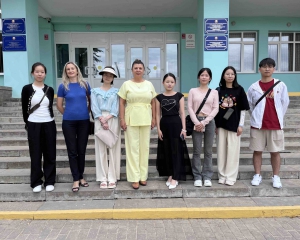 На ФЭУ гостеприимно встретили обучающихся из Китайской Народной Республики